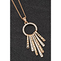 Necklace Rose Gold Plated Elegant Links